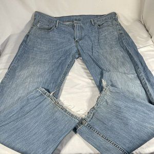 Levi’s 569 Loose Straight Fit Blue Jeans Size 42x32 Men’s